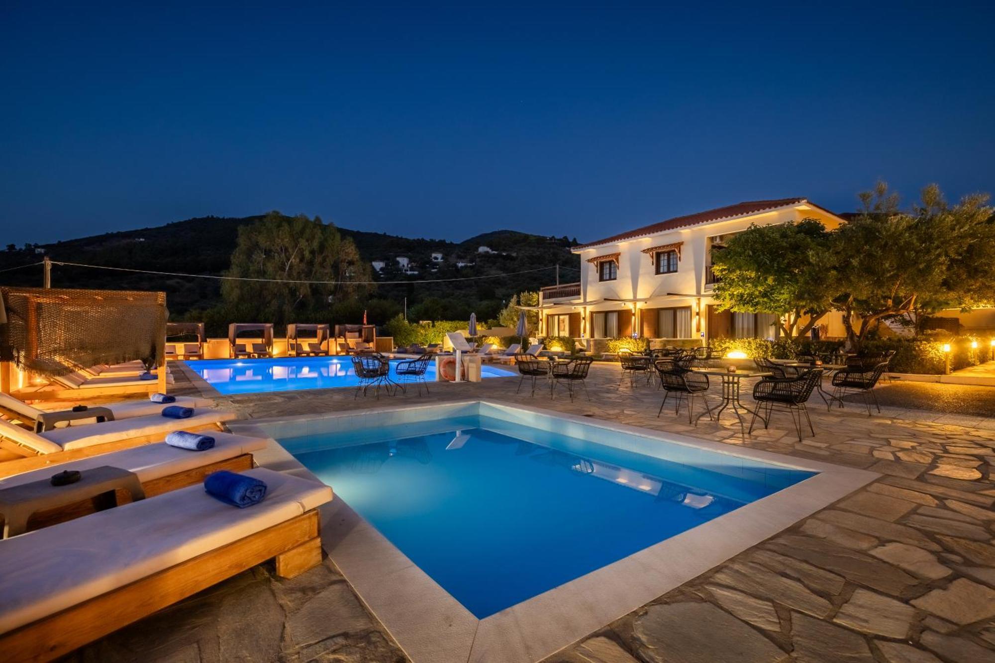 Skopelos Holidays Hotel & Spa Экстерьер фото