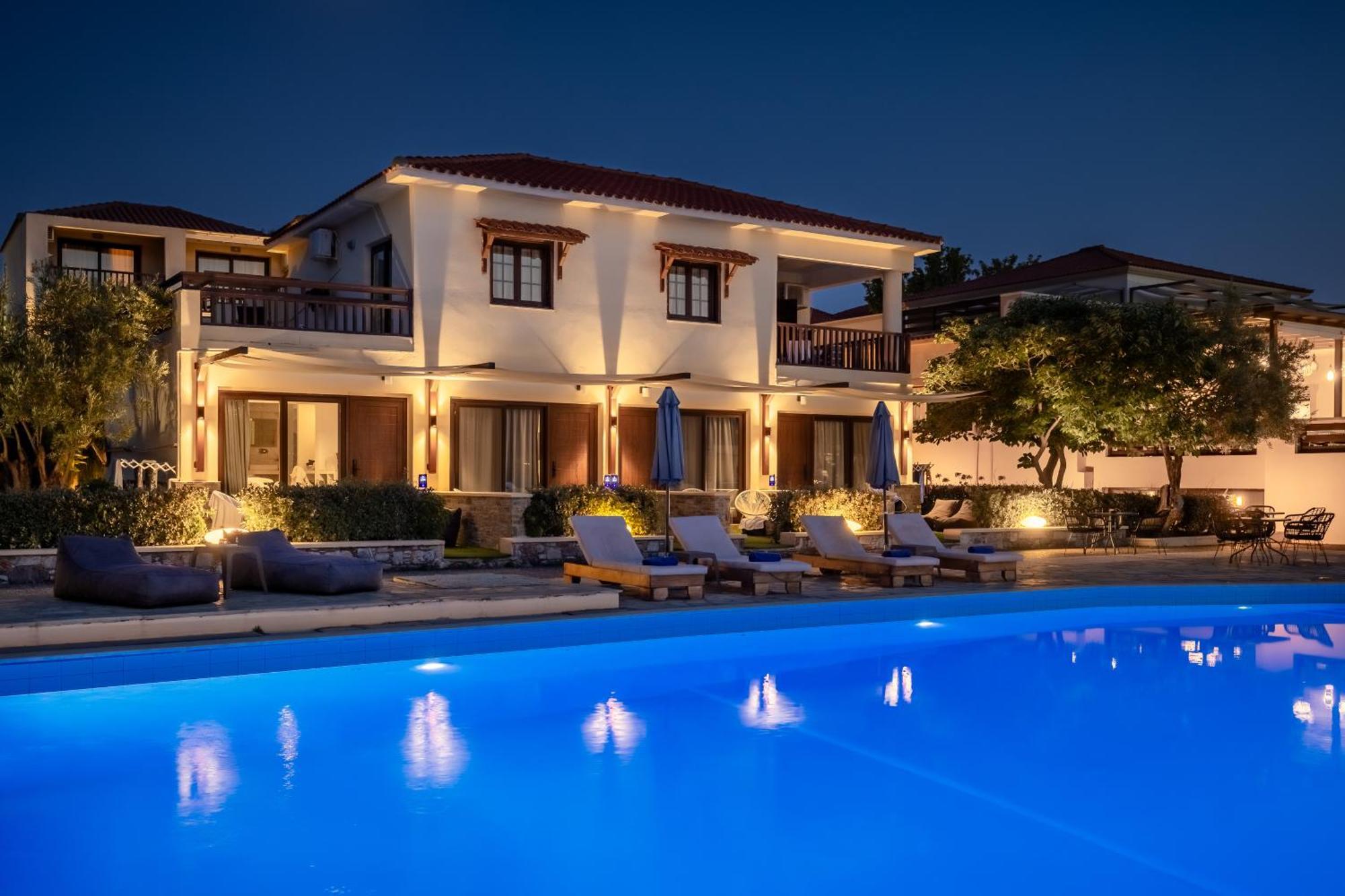 Skopelos Holidays Hotel & Spa Экстерьер фото