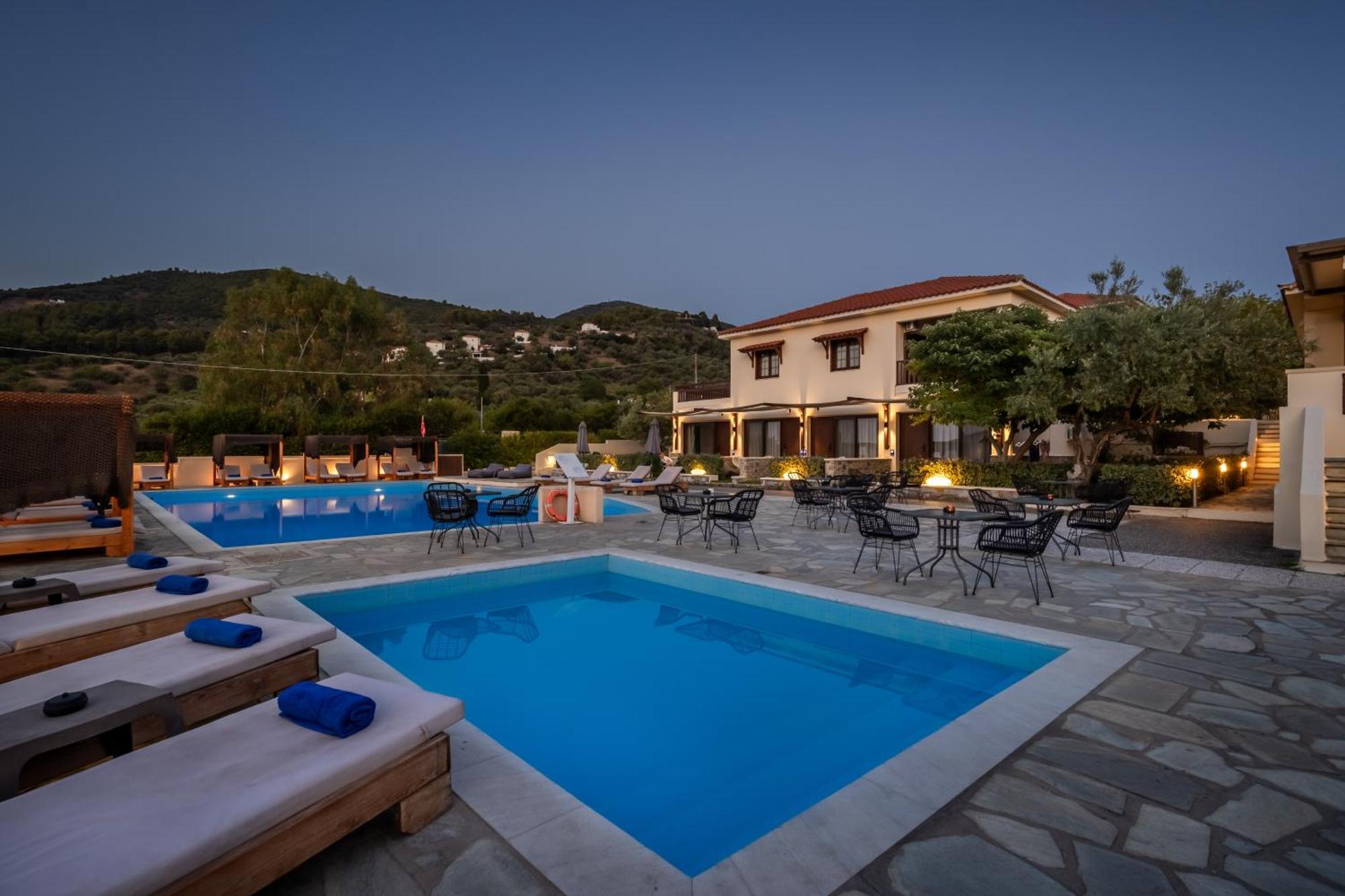 Skopelos Holidays Hotel & Spa Экстерьер фото